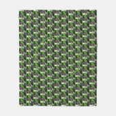 Dusky Headed Parrot Fleece Deken (Voorkant)