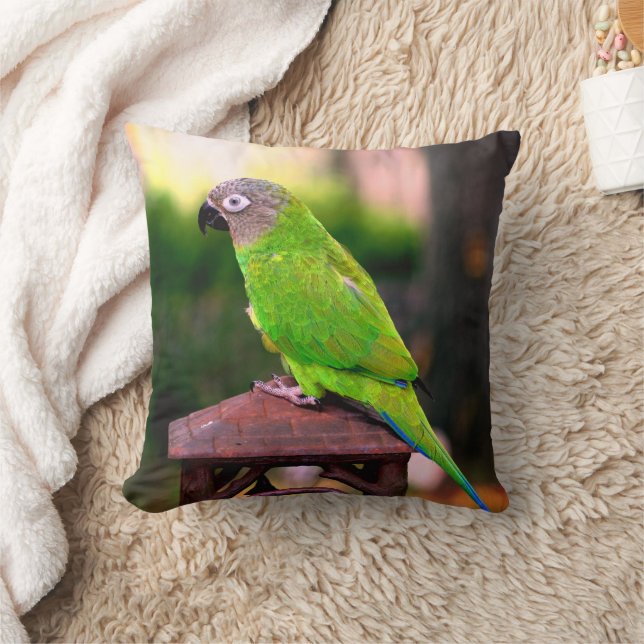 Dusky Headed Parrot Kussen (Deken)