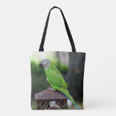 Dusky Headed Parrot Tote Bag (Achterkant)