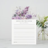 Dusky Lila Cottage Floral Advice Couple Bride (Staand voorkant)