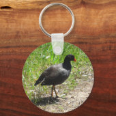 Dusky Moorhen Sleutelhanger (Voorkant)