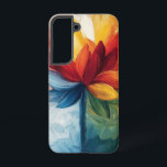 Dusky Petals Samsung Galaxy Hoesje<br><div class="desc">Schaduwen en bloemen versmelten tot een zachte,  donkere dans</div>