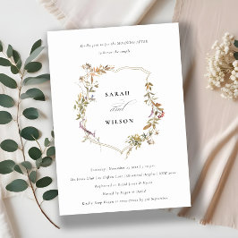 Dusky Pink Blush Wildflower Crest Morning After Kaart