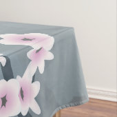 Dusky Pink Dusty Blue Cherry Blossom Tafelkleed (Voorbeeld)