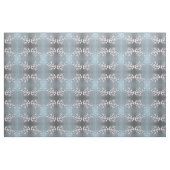 Dusky Pink Grayish Blue Cherry Blossom Pattern Fab Stof (Yard (91,4 cm))