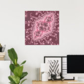 Dusky Pink Jellyfish Poster (Thuiskantoor)