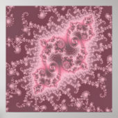 Dusky Pink Jellyfish Poster (Voorkant)