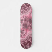 Dusky Pink Jellyfish Skateboard (Voorkant)