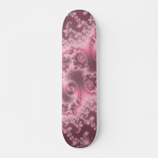 Dusky Pink Jellyfish Skateboard (Voorkant)
