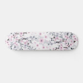 Dusky Pink Mauve Cherry Blossom Persoonlijk Skateboard (Horizontaal)