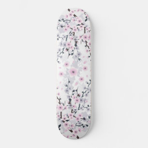 Dusky Pink Mauve Cherry Blossom Persoonlijk Skateboard
