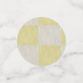 Dusky Pink Modern Vrijgezellenfeest DANK U Klassie Confetti (Kleine voorkant)