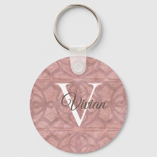 Dusky Pink Sleutelhanger (Voorkant)