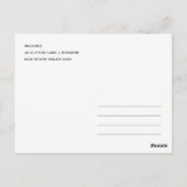 Dusky Red Poinsettia Floral Merriest Kerstmis Briefkaart (Achterkant)