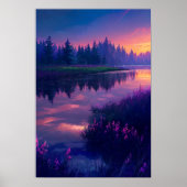 Dusky River Charm Poster (Voorkant)