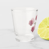  Dusky Roos Bloem Persoonlijk Bloemen Shot Glas (Links)