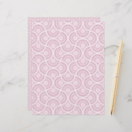 Dusky Roos Confetti Lace Art Deco Fans