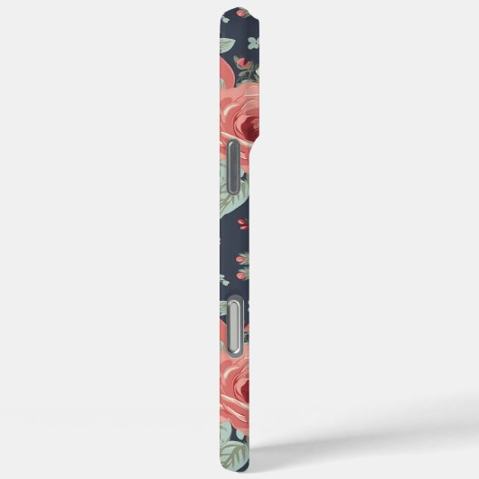 Dusky Roos Garden Case-Mate iPhone Case (Achterkant / Rechts)