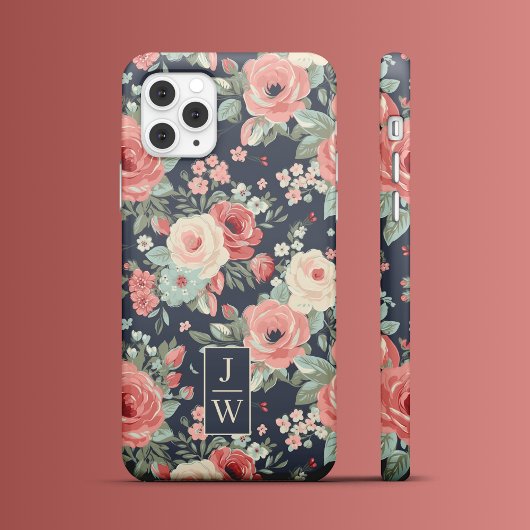 Dusky Roos Garden Case-Mate iPhone Case