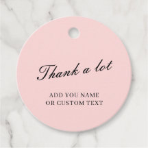 Dusky Rose Roze Bedankt Ontwerp