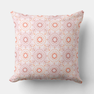 Dusky Roze Pastels Spring Red Dopamine Decor Art Kussen