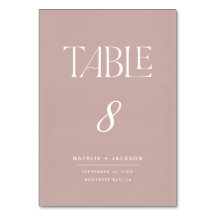 Dusky roze schilderde elegant scripttekst bruiloft