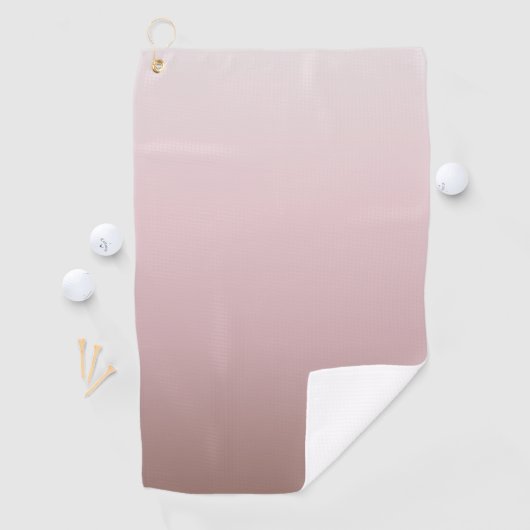 Dusky roze verloopminimumontwerp golfhanddoek (Insitu)