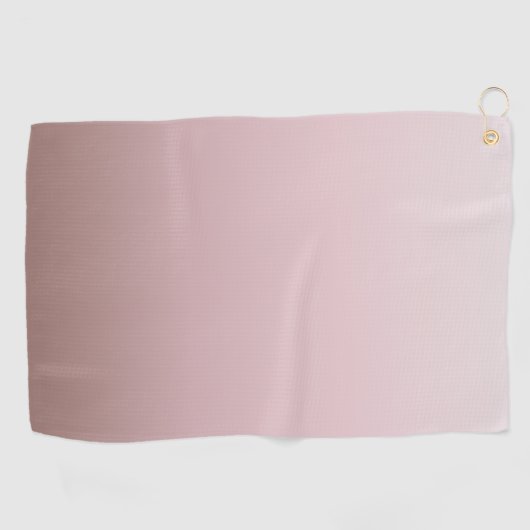 Dusky roze verloopminimumontwerp golfhanddoek (Horizontaal)
