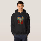 Dusky Skull op Twilight Hoodie (Voorkant volledig)