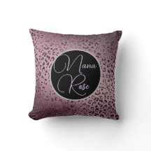 Dusky Violet Leopard gepersonaliseerd