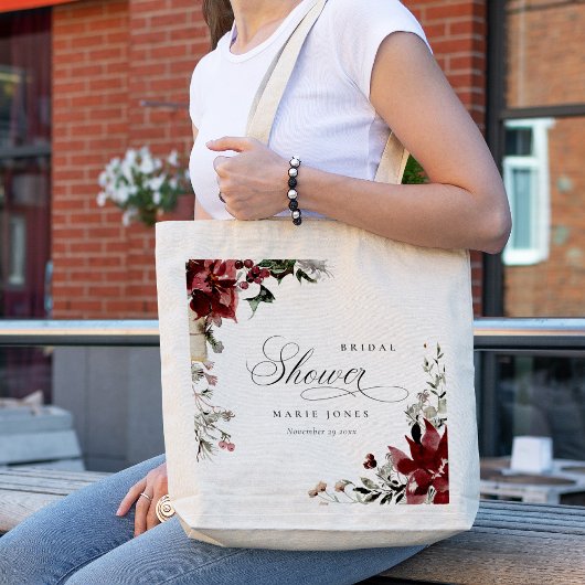 Dusky Warm Winter Festive Foliage Vrijgezellenfees Tote Bag