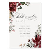 Dusky Warm Winter Festive Foliage Weduwnaam Kaart (Voorkant)