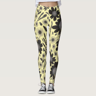 Dusky Wildflower Garden – bloemmotief Leggings