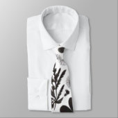 Dusky Wildflower Garden –  bloemmotief Stropdas (Gebonden)