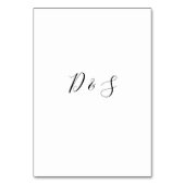 Dusky Wildflower Monogram Crest Wedding Kaart (Achterkant)