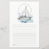 Dusky zeilboot jacht zeegezicht advies voor koppel (Voorkant)