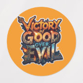 Dussehra 2025 Symbool van Triumph - Cutout Sticker (Design 1)