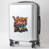 Dussehra 2025 Symbool van Triumph - Cutout Sticker (Koffer)