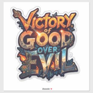 Dussehra 2025 Symbool van Triumph - Cutout Sticker