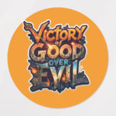Dussehra 2025 Symbool van Triumph - Cutout Sticker (Design 1)
