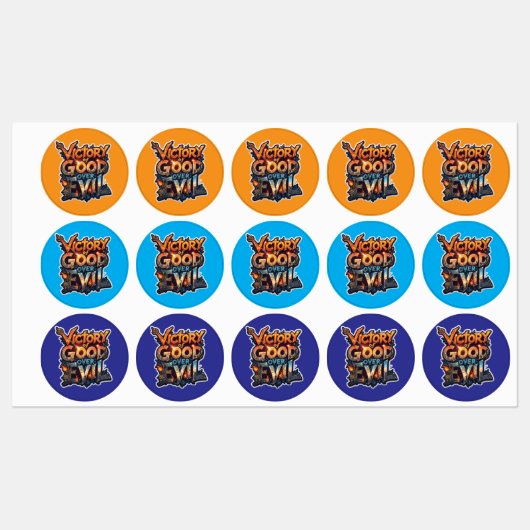 Dussehra 2025 Symbool van Triumph - Cutout Sticker (Vel)