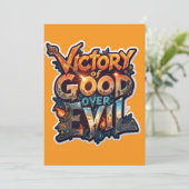 Dussehra 2025 Symbool van Triumph - Cutout Sticker Kaart (Staand voorkant)