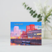Düsseldorf 02E Briefkaart (Staand voorkant)
