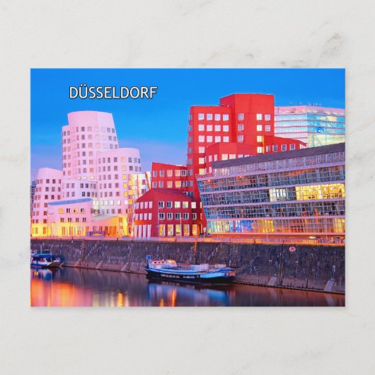Düsseldorf 02E Briefkaart (Voorkant)