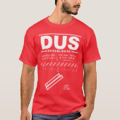 Düsseldorf Airport DUS T-shirt (Voorkant)