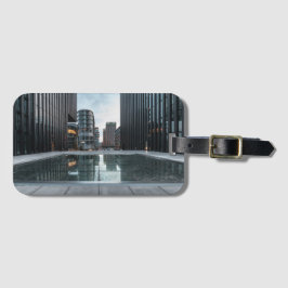 Dusseldorf Duitsland Bagagelabel