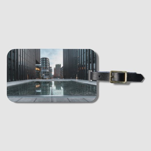 Dusseldorf Duitsland Bagagelabel (Voorkant (horizontaal))