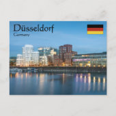Dusseldorf Duitsland Briefkaart (Voorkant)