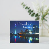 Düsseldorf Duitsland Briefkaart (Staand voorkant)