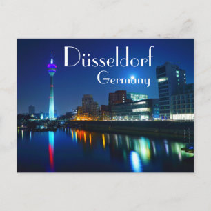 Düsseldorf Duitsland Briefkaart